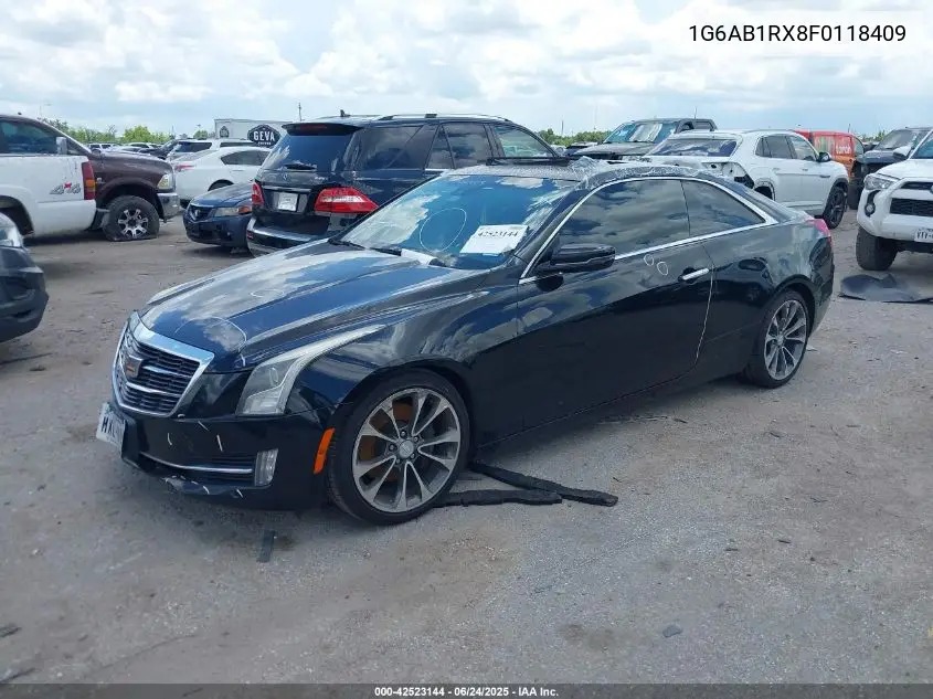 2015 Cadillac Ats Luxury VIN: 1G6AB1RX8F0118409 Lot: 42523144
