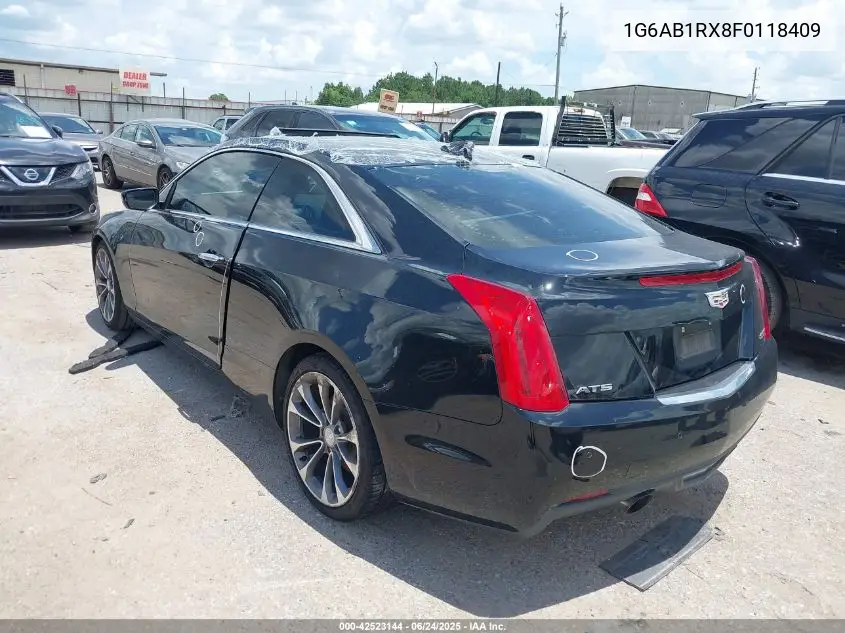 2015 Cadillac Ats Luxury VIN: 1G6AB1RX8F0118409 Lot: 42523144