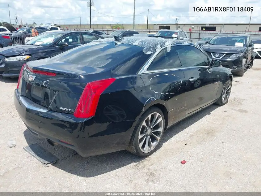 2015 Cadillac Ats Luxury VIN: 1G6AB1RX8F0118409 Lot: 42523144