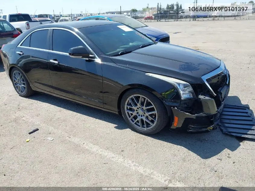 2015 Cadillac Ats Luxury VIN: 1G6AB5RX9F0101397 Lot: 42563855