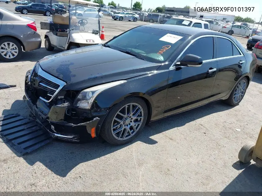 2015 Cadillac Ats Luxury VIN: 1G6AB5RX9F0101397 Lot: 42563855