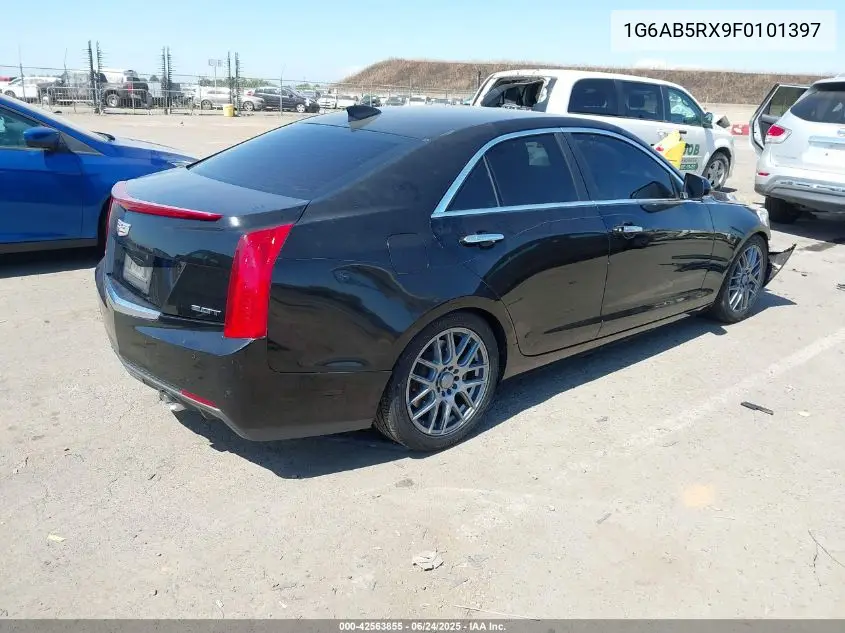 2015 Cadillac Ats Luxury VIN: 1G6AB5RX9F0101397 Lot: 42563855