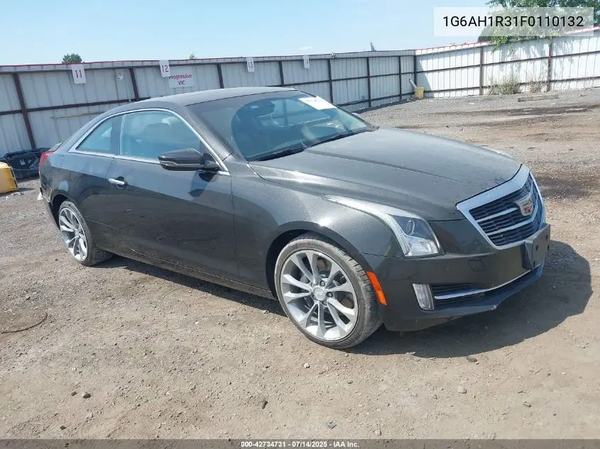 2015 Cadillac Ats Luxury VIN: 1G6AH1R31F0110132 Lot: 42734731