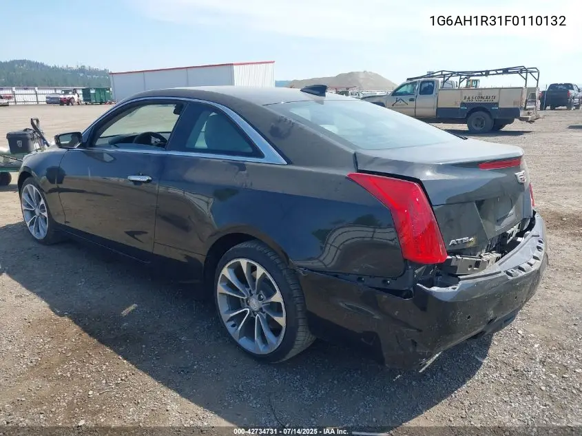 2015 Cadillac Ats Luxury VIN: 1G6AH1R31F0110132 Lot: 42734731