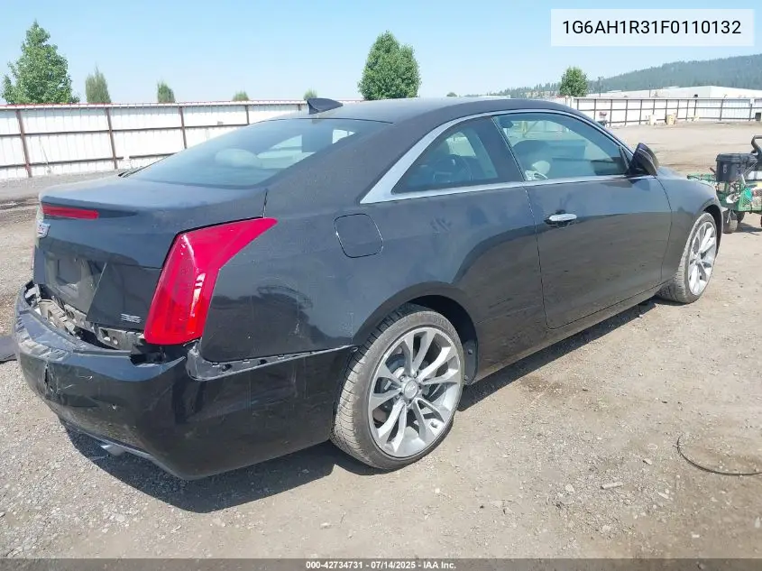 2015 Cadillac Ats Luxury VIN: 1G6AH1R31F0110132 Lot: 42734731