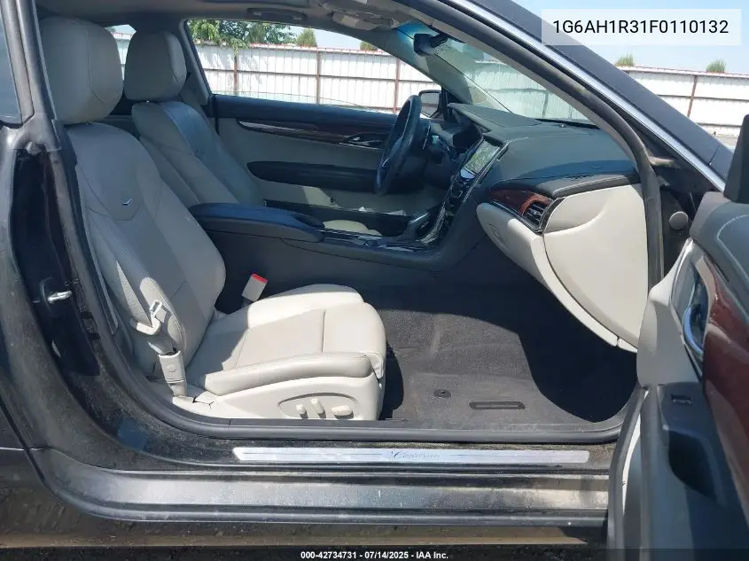 2015 Cadillac Ats Luxury VIN: 1G6AH1R31F0110132 Lot: 42734731