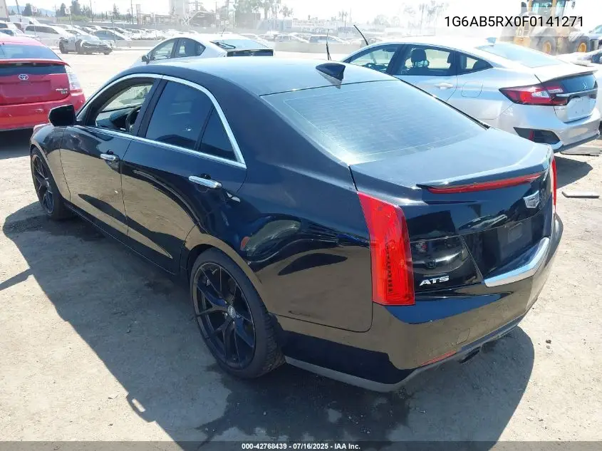 2015 Cadillac Ats Luxury VIN: 1G6AB5RX0F0141271 Lot: 42768439