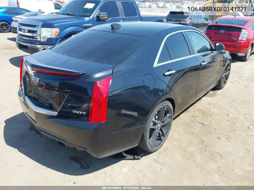 2015 Cadillac Ats Luxury VIN: 1G6AB5RX0F0141271 Lot: 42768439