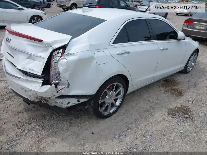 2015 Cadillac Ats Luxury VIN: 1G6AH5RX7F0127401 Lot: 42776881