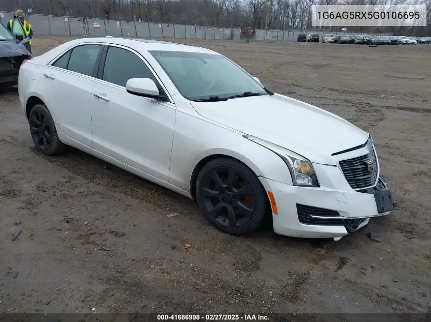 2016 Cadillac Ats Standard VIN: 1G6AG5RX5G0106695 Lot: 41686998