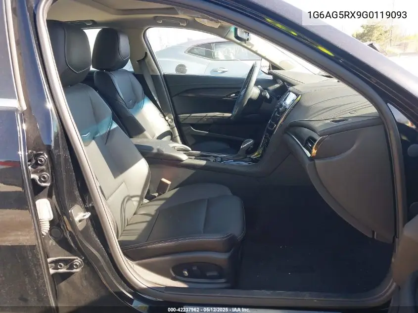 2016 Cadillac Ats Standard VIN: 1G6AG5RX9G0119093 Lot: 42237962