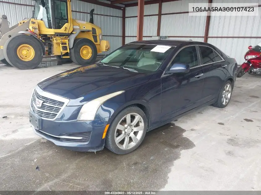 2016 Cadillac Ats VIN: 1G6AA5RA3G0107423 Lot: 42245603