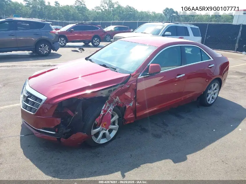 2016 Cadillac Ats VIN: 1G6AA5RX9G0107771 Lot: 42576261