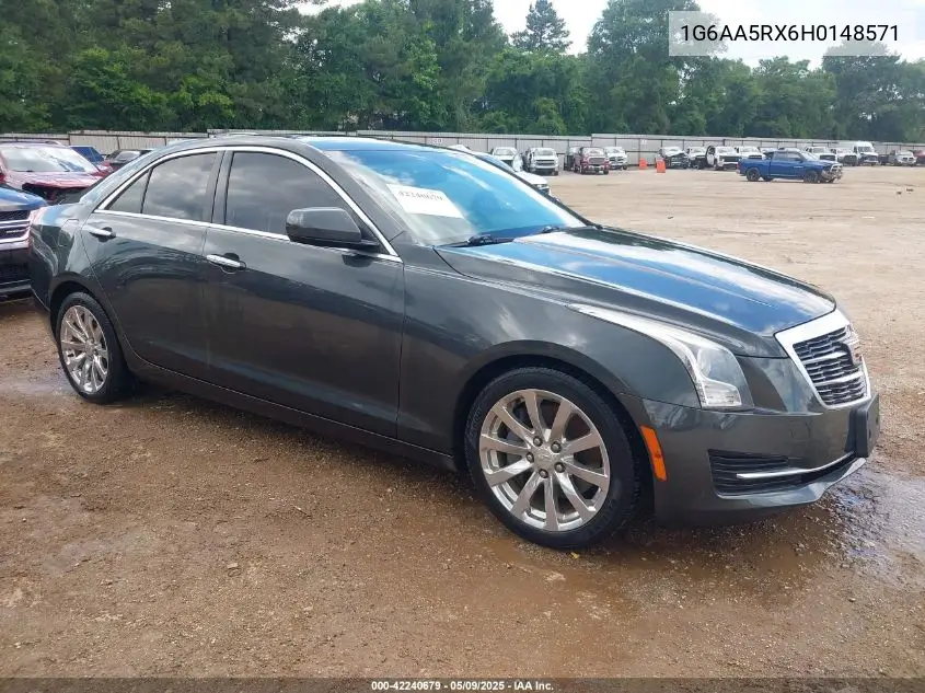 2017 Cadillac Ats Standard VIN: 1G6AA5RX6H0148571 Lot: 42240679