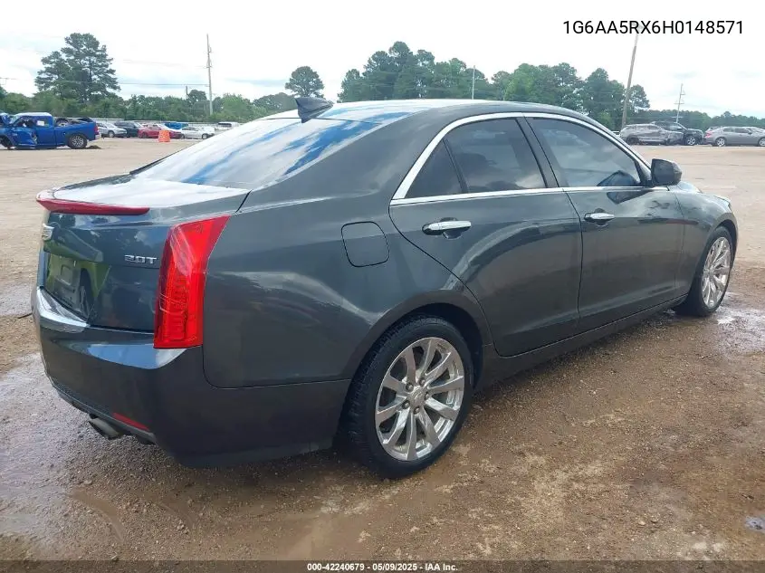 2017 Cadillac Ats Standard VIN: 1G6AA5RX6H0148571 Lot: 42240679