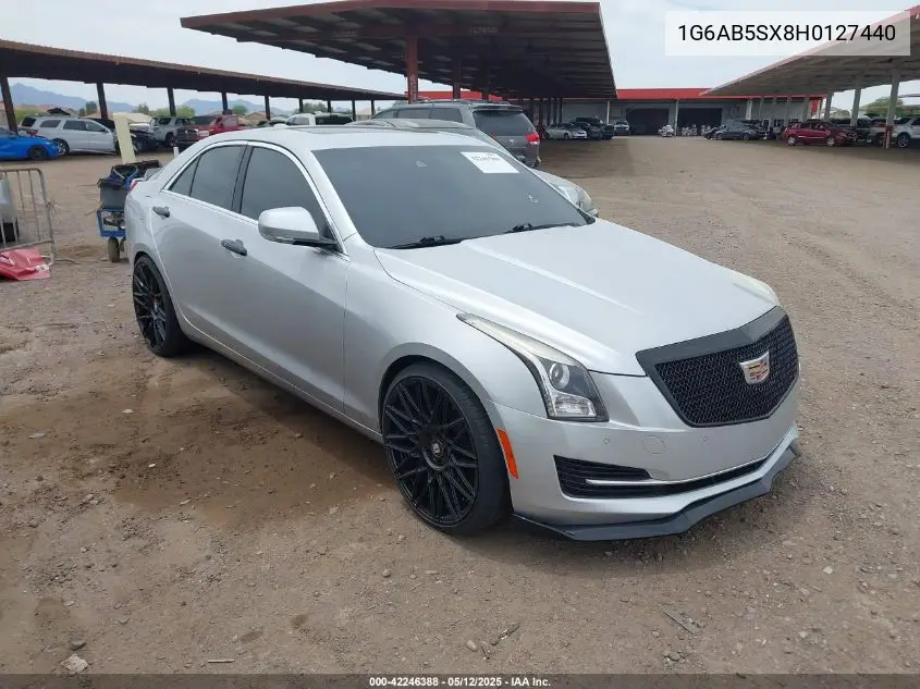 2017 Cadillac Ats Luxury VIN: 1G6AB5SX8H0127440 Lot: 42246388