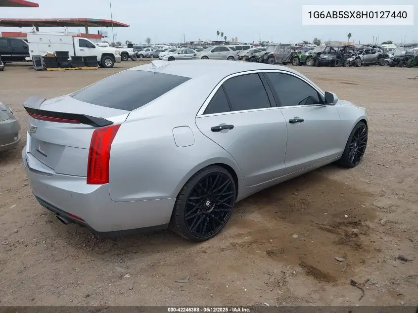 2017 Cadillac Ats Luxury VIN: 1G6AB5SX8H0127440 Lot: 42246388