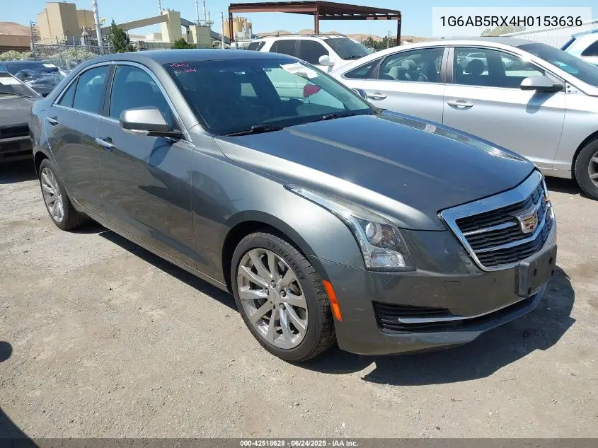 2017 Cadillac Ats Luxury VIN: 1G6AB5RX4H0153636 Lot: 42518628