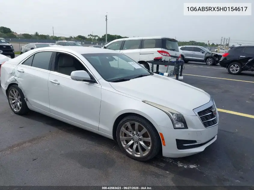 2017 Cadillac Ats Luxury VIN: 1G6AB5RX5H0154617 Lot: 42563423