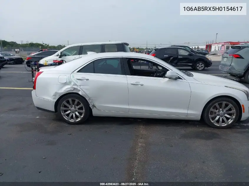 2017 Cadillac Ats Luxury VIN: 1G6AB5RX5H0154617 Lot: 42563423