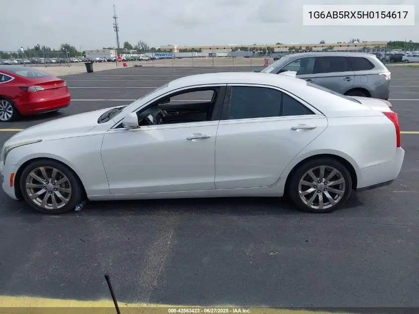 2017 Cadillac Ats Luxury VIN: 1G6AB5RX5H0154617 Lot: 42563423