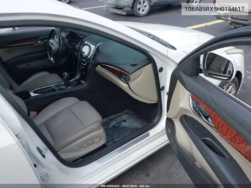 2017 Cadillac Ats Luxury VIN: 1G6AB5RX5H0154617 Lot: 42563423