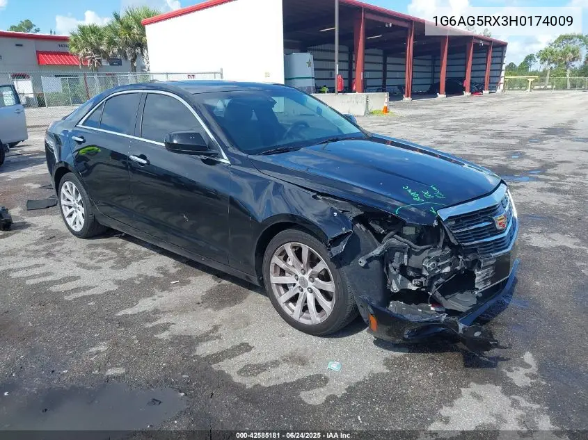 2017 Cadillac Ats Standard VIN: 1G6AG5RX3H0174009 Lot: 42585181