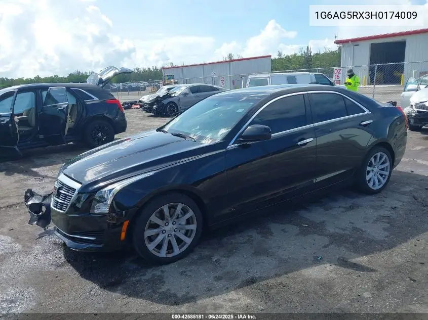 2017 Cadillac Ats Standard VIN: 1G6AG5RX3H0174009 Lot: 42585181