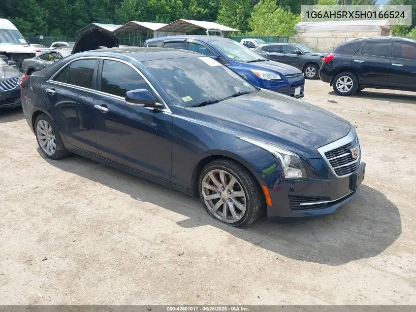 2017 Cadillac Ats Luxury VIN: 1G6AH5RX5H0166524 Lot: 42601017
