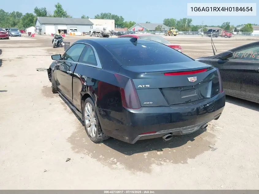 2017 Cadillac Ats Standard VIN: 1G6AG1RX4H0184654 Lot: 42732017