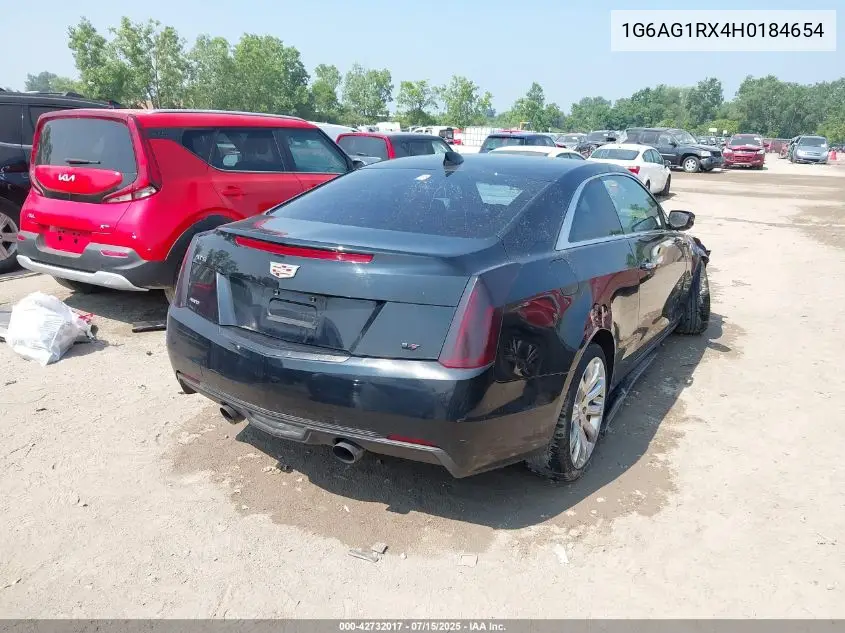 2017 Cadillac Ats Standard VIN: 1G6AG1RX4H0184654 Lot: 42732017