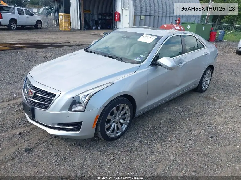 2017 Cadillac Ats Luxury VIN: 1G6AH5SX4H0126123 Lot: 42777187