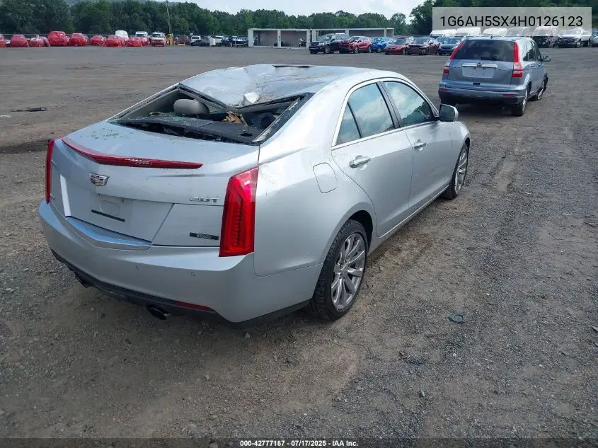 2017 Cadillac Ats Luxury VIN: 1G6AH5SX4H0126123 Lot: 42777187