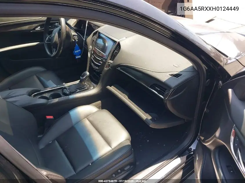 2017 Cadillac Ats Standard VIN: 1G6AA5RXXH0124449 Lot: 42784879