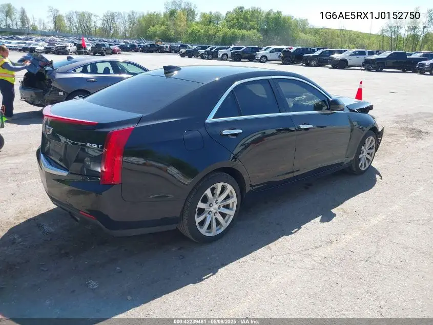 2018 Cadillac Ats Standard VIN: 1G6AE5RX1J0152750 Lot: 42239481
