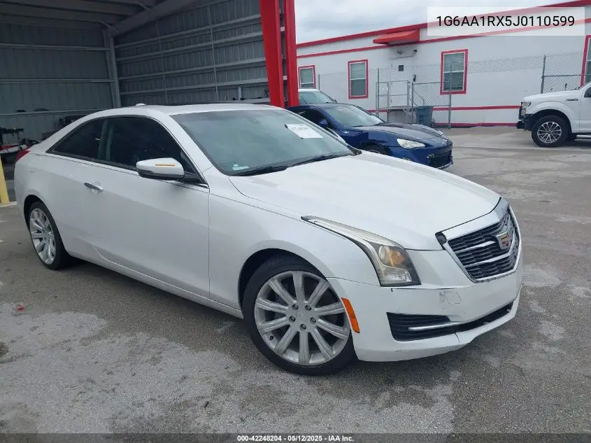 2018 Cadillac Ats Standard VIN: 1G6AA1RX5J0110599 Lot: 42248204