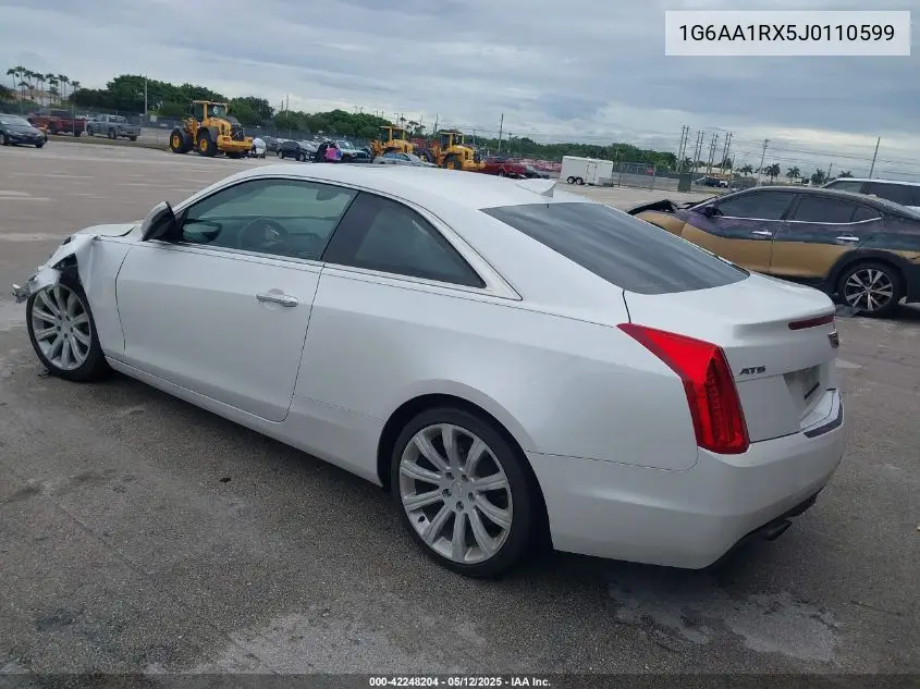 2018 Cadillac Ats Standard VIN: 1G6AA1RX5J0110599 Lot: 42248204