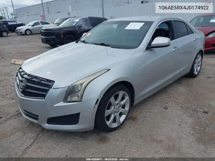 2018 Cadillac Ats Standard VIN: 1G6AE5RX4J0174922 Lot: 42565011