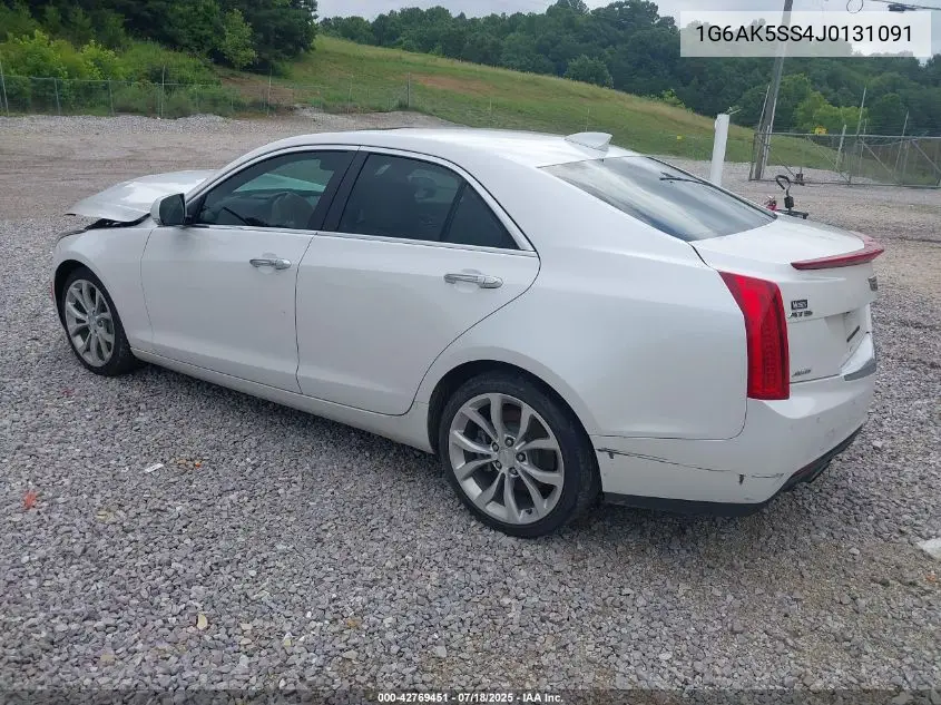 2018 Cadillac Ats Premium Luxury VIN: 1G6AK5SS4J0131091 Lot: 42769451