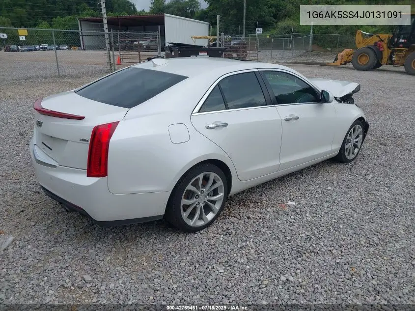 2018 Cadillac Ats Premium Luxury VIN: 1G6AK5SS4J0131091 Lot: 42769451