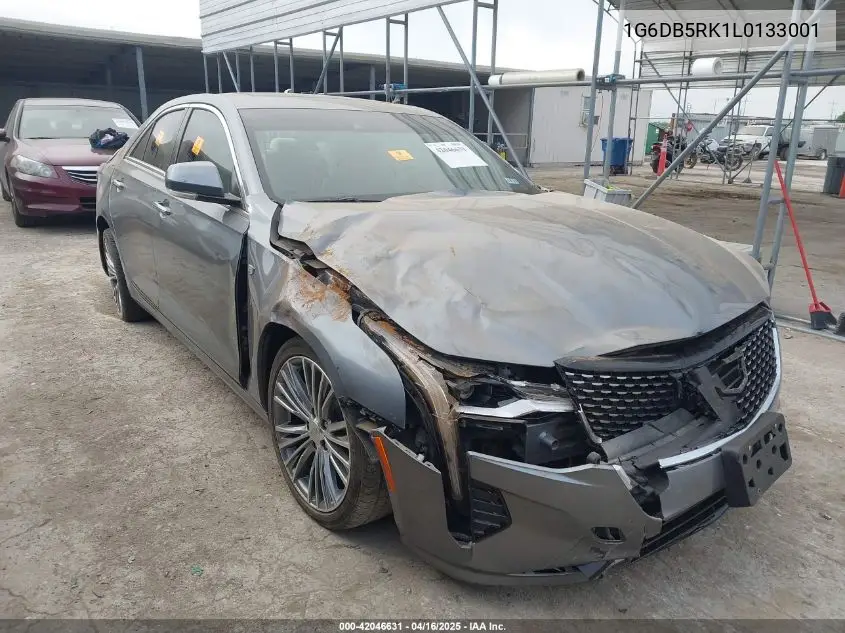2020 Cadillac Ct4 Premium Luxury VIN: 1G6DB5RK1L0133001 Lot: 42046631