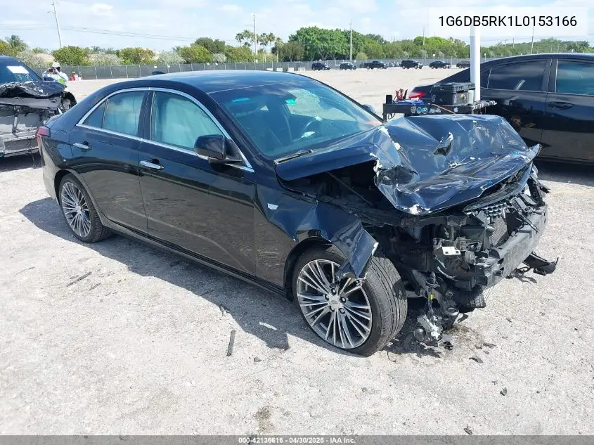 2020 Cadillac Ct4 Premium Luxury VIN: 1G6DB5RK1L0153166 Lot: 42136616