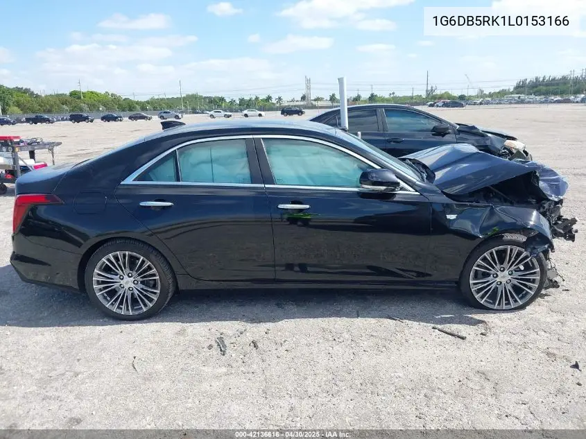 2020 Cadillac Ct4 Premium Luxury VIN: 1G6DB5RK1L0153166 Lot: 42136616