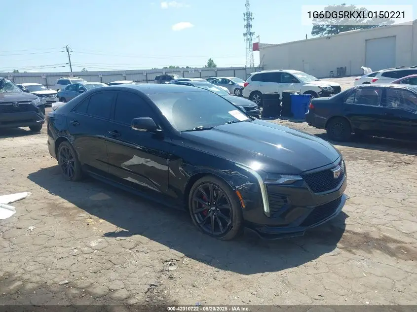 2020 Cadillac Ct4 Sport VIN: 1G6DG5RKXL0150221 Lot: 42310722