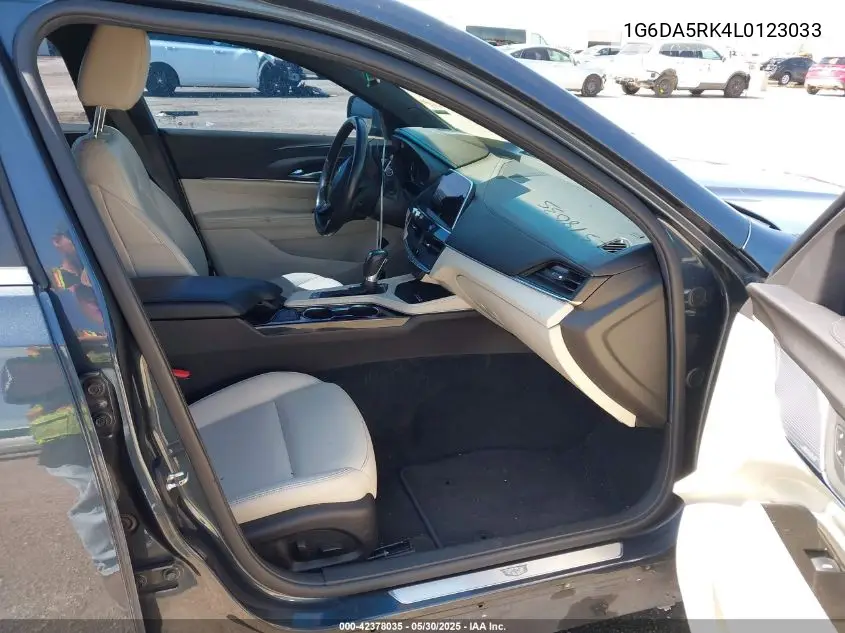 2020 Cadillac Ct4 Luxury VIN: 1G6DA5RK4L0123033 Lot: 42378035