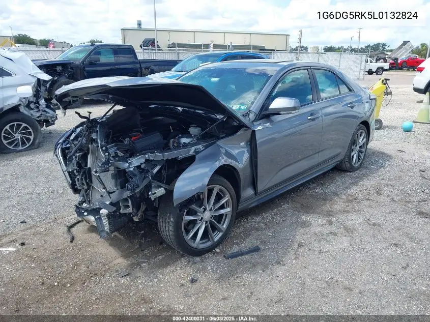 2020 Cadillac Ct4 Sport VIN: 1G6DG5RK5L0132824 Lot: 42400031