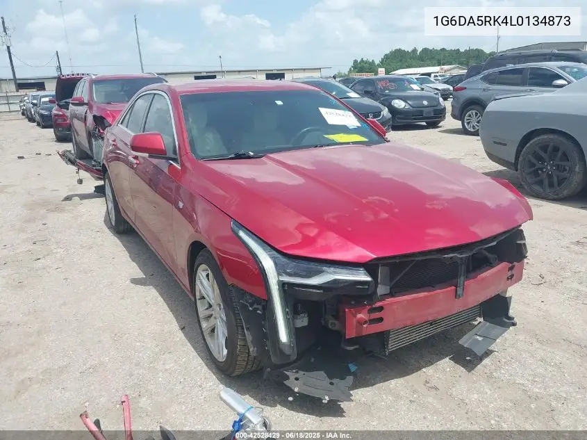 2020 Cadillac Ct4 Luxury VIN: 1G6DA5RK4L0134873 Lot: 42528429