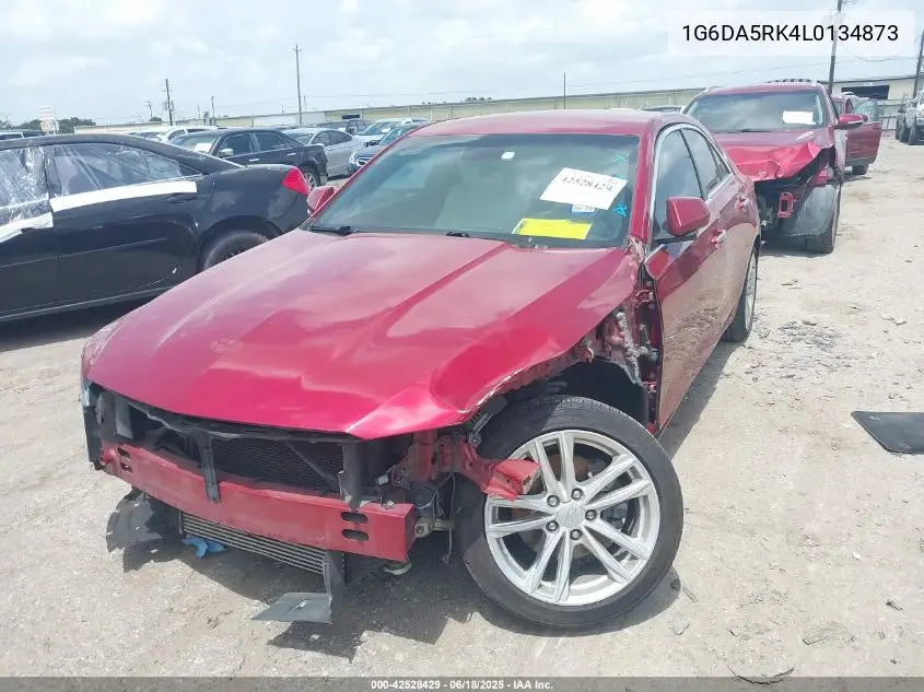 2020 Cadillac Ct4 Luxury VIN: 1G6DA5RK4L0134873 Lot: 42528429