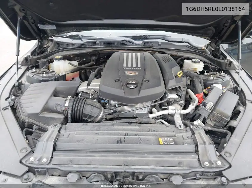 2020 Cadillac Ct4 V-Series VIN: 1G6DH5RL0L0138164 Lot: 42552975