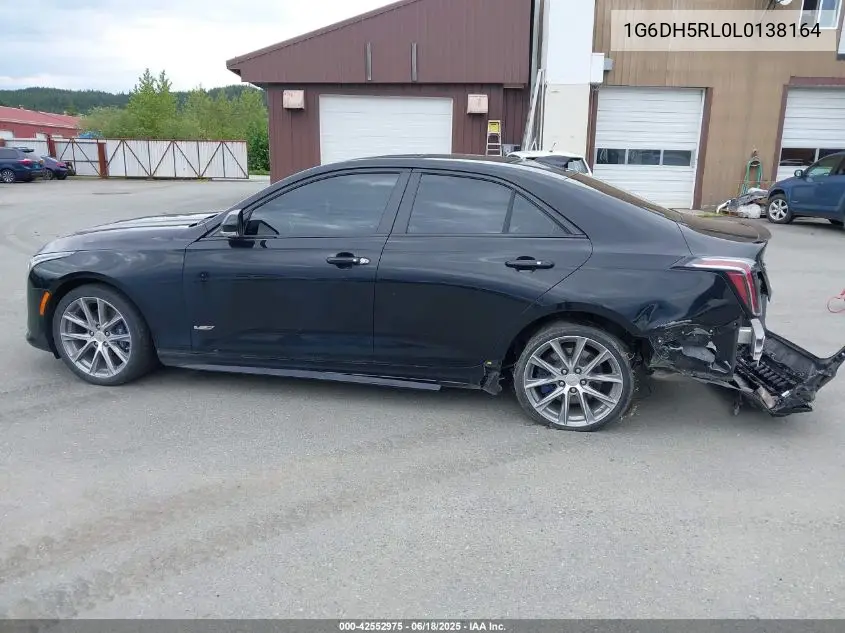 2020 Cadillac Ct4 V-Series VIN: 1G6DH5RL0L0138164 Lot: 42552975